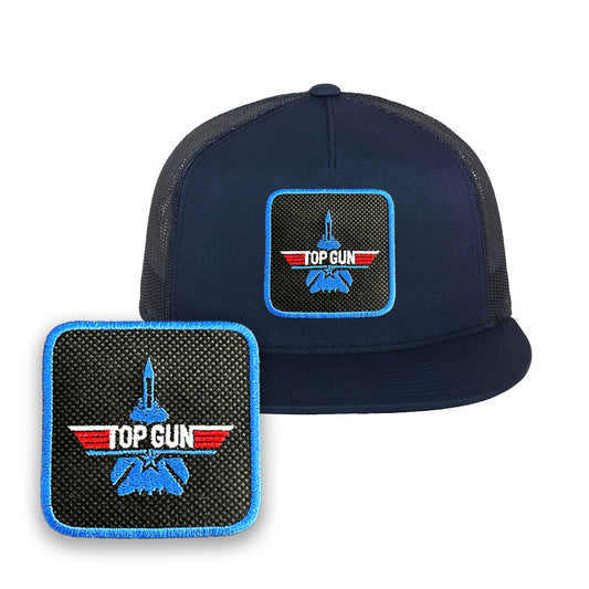 Top Gun Plane Embroidered Baseball Cap by Forge Bros