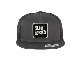 Slow Horses Cap Embroidered Hook & Loop Patch Jackson Lamb Hat Grey