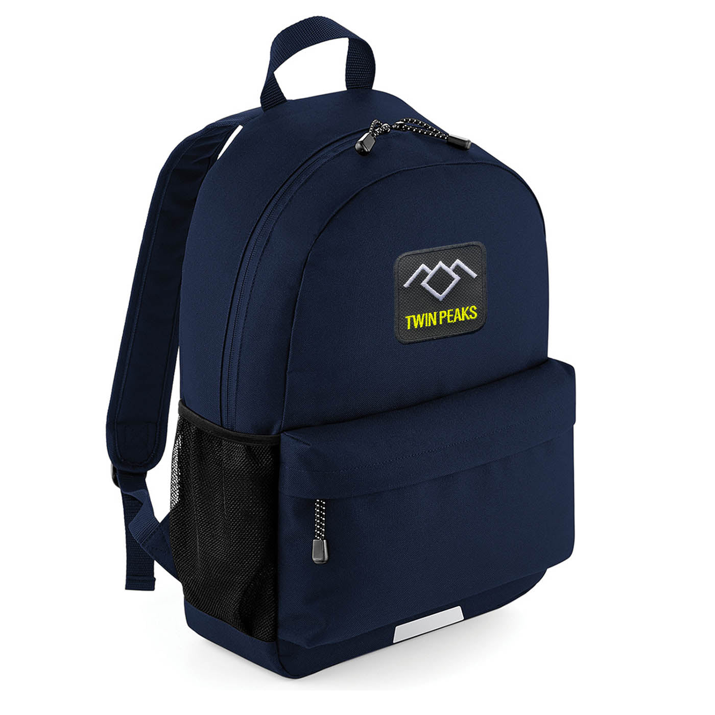 Backpack Twin Peaks Embroidered Patch Blue