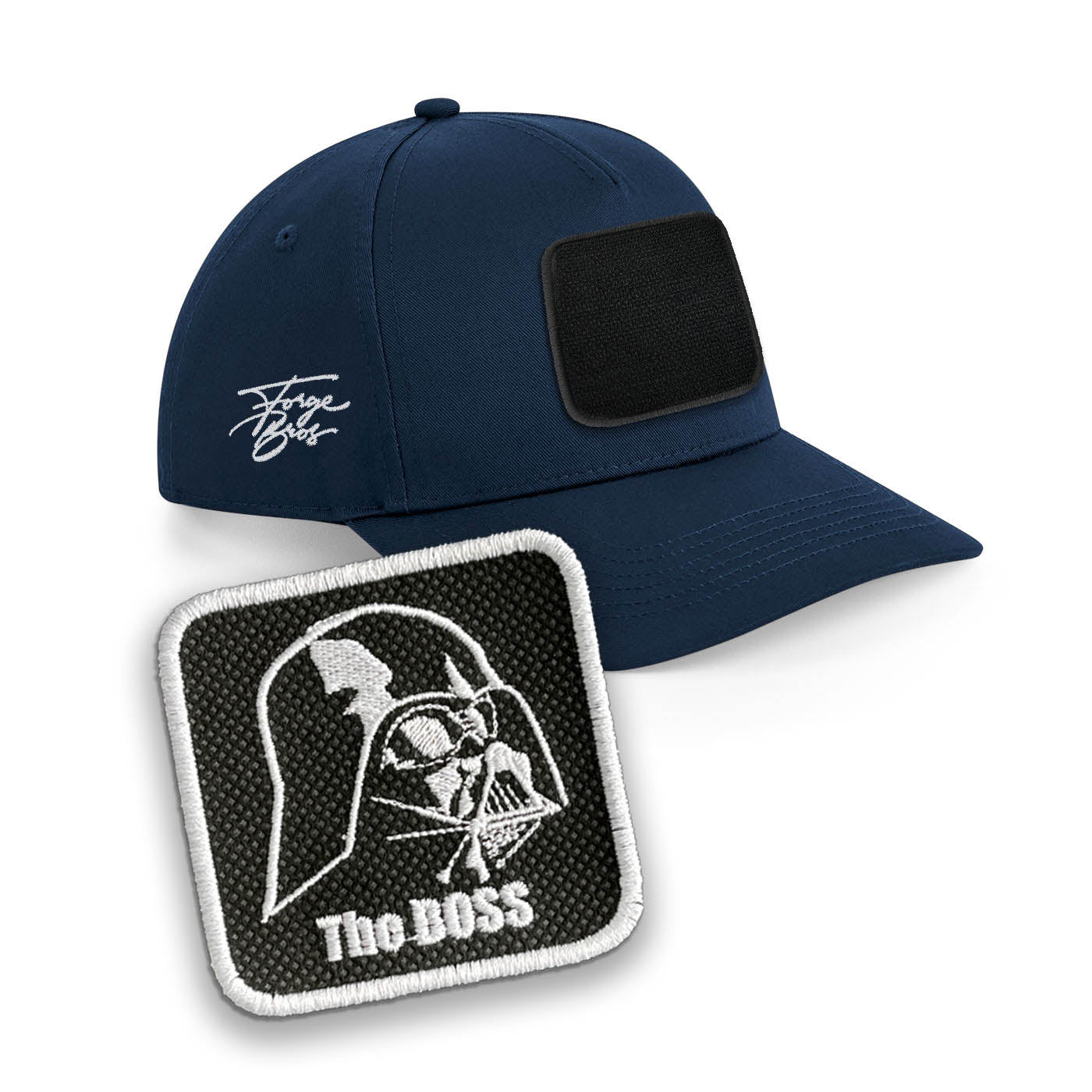 Darth Vader The Boss Baseball Hat – Star Wars Embroidered Cap Blue