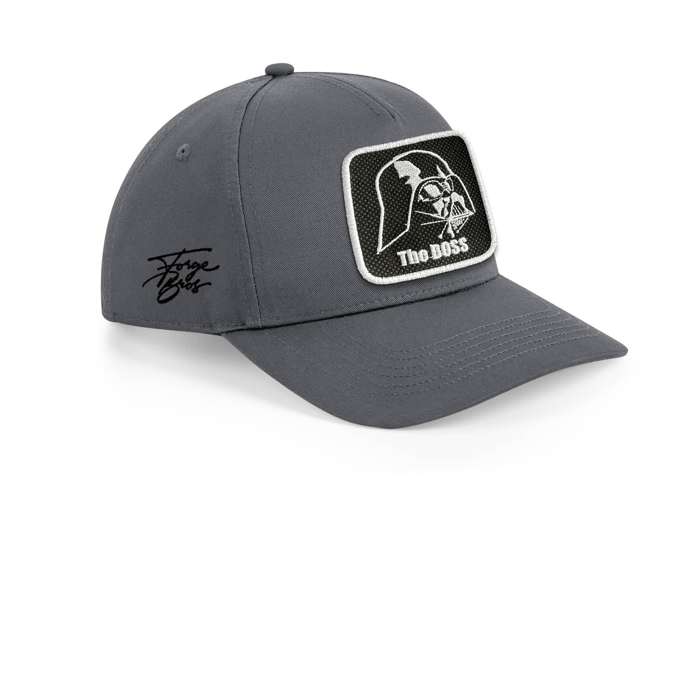 Darth Vader The Boss Baseball Hat – Star Wars Embroidered Cap Dark Grey