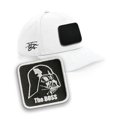 Darth Vader The Boss Baseball Hat – Star Wars Embroidered Cap White