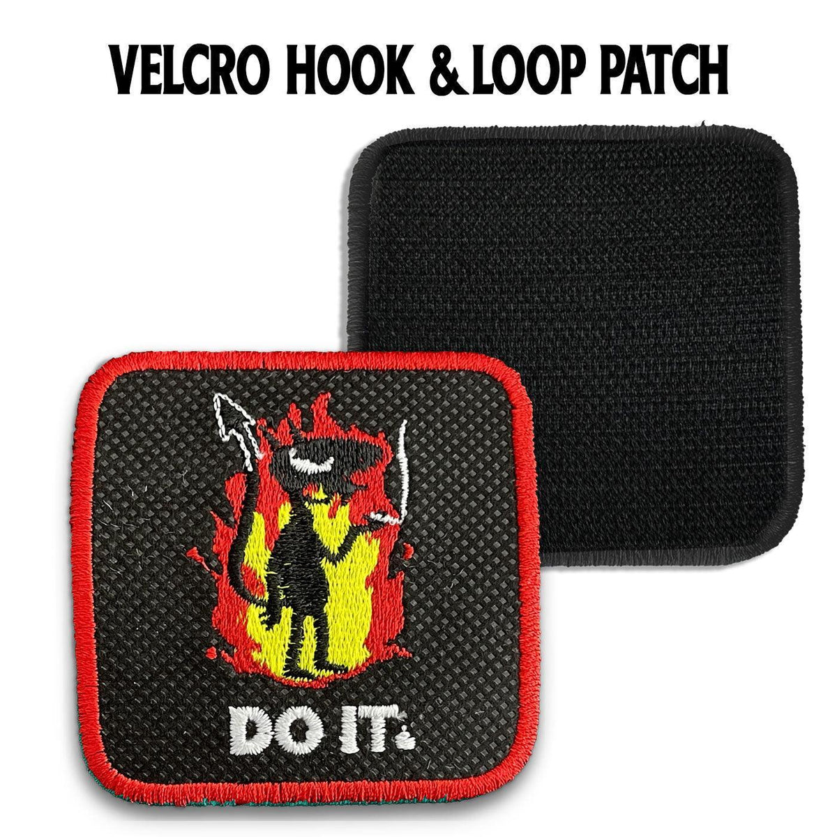 Devil Do It Embroidered Velcro Patch for Forge Bros Caps - Forge Bros