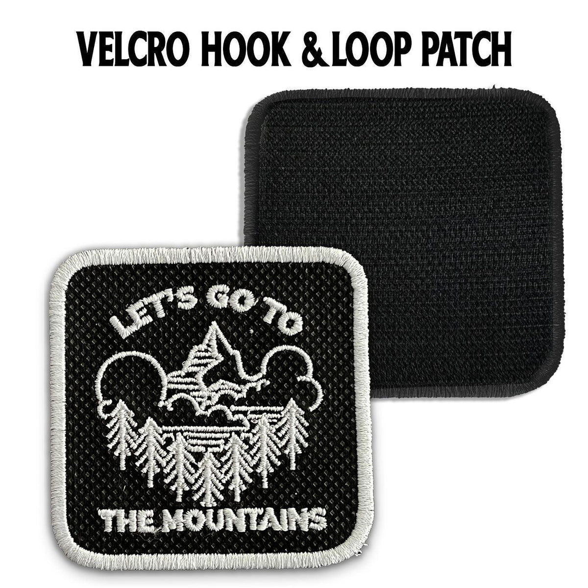 Mountains Outdoor Embroidered Velcro Patch for Forge Bros Caps - Forge Bros