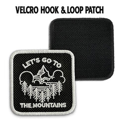 Mountains Outdoor Embroidered Velcro Patch for Forge Bros Caps - Forge Bros