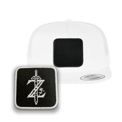 Zelda Trucker Hat Embroidered Velcro Adventure Snapback Trucker Cap Black, White, Grey