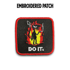 Devil Do It Embroidered Velcro Patch for Forge Bros Caps - Forge Bros