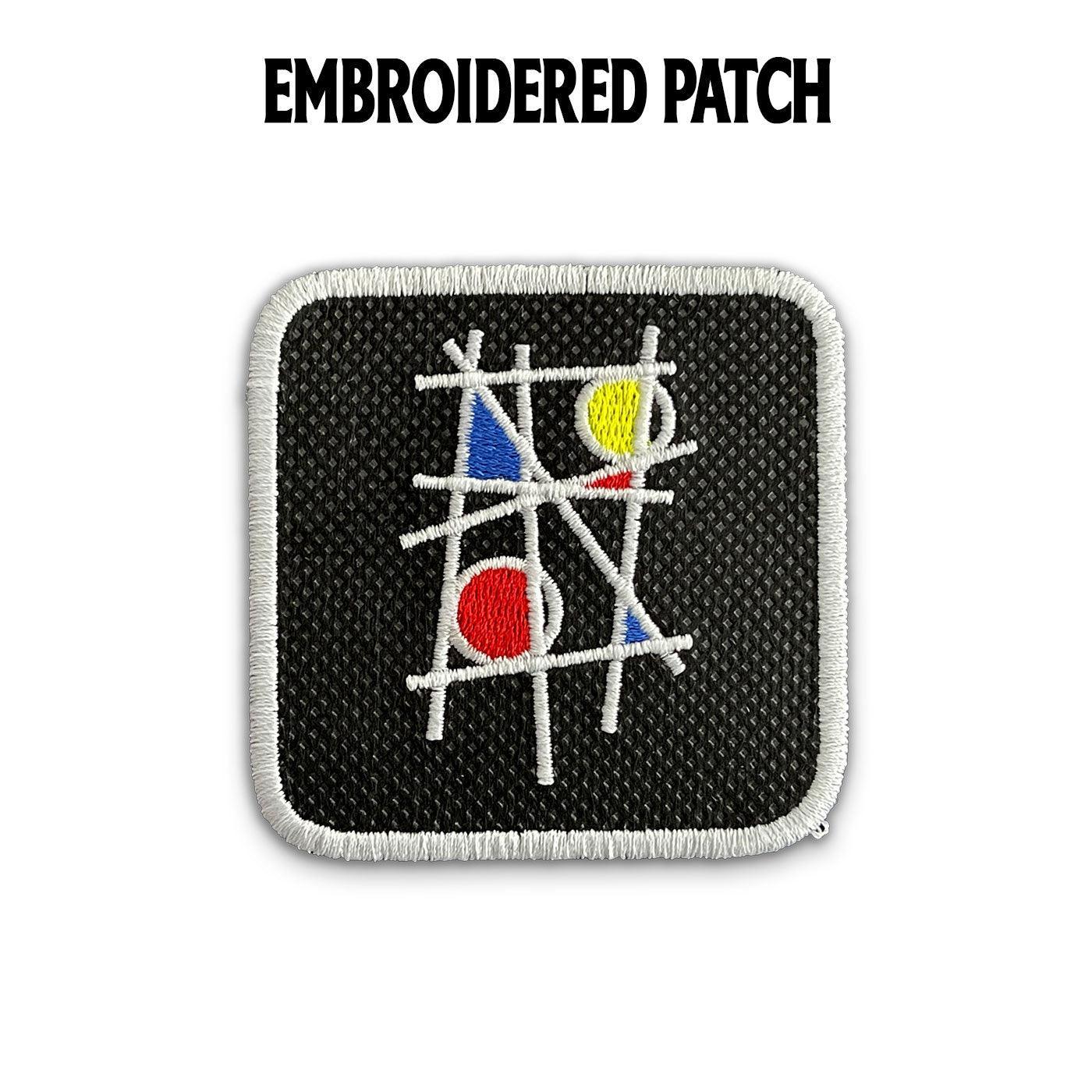 Mondrian Art Embroidered Velcro Patch for Forge Bros Caps - Forge Bros