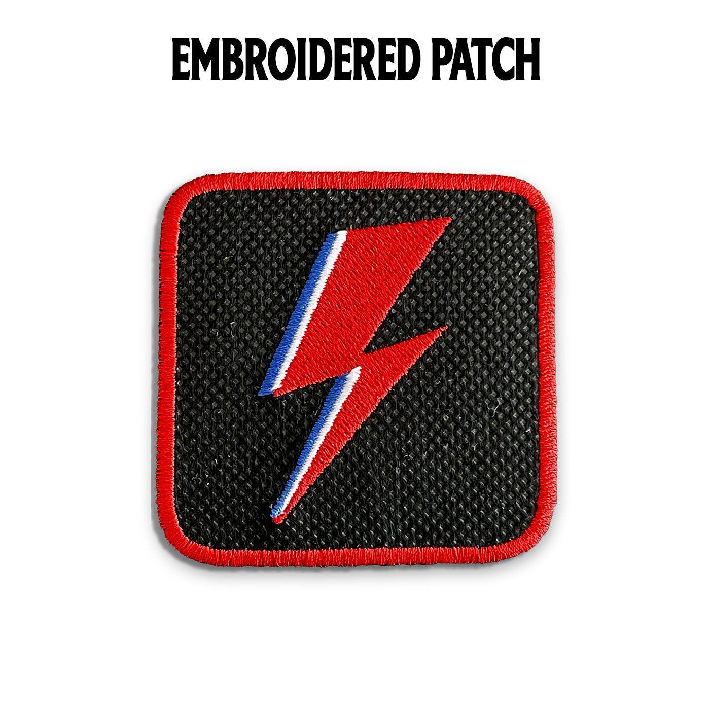 Bowie Flash Embroidered Velcro Patch for Forge Bros Caps - Forge Bros