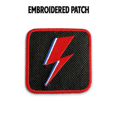 Bowie Flash Embroidered Velcro Patch for Forge Bros Caps - Forge Bros