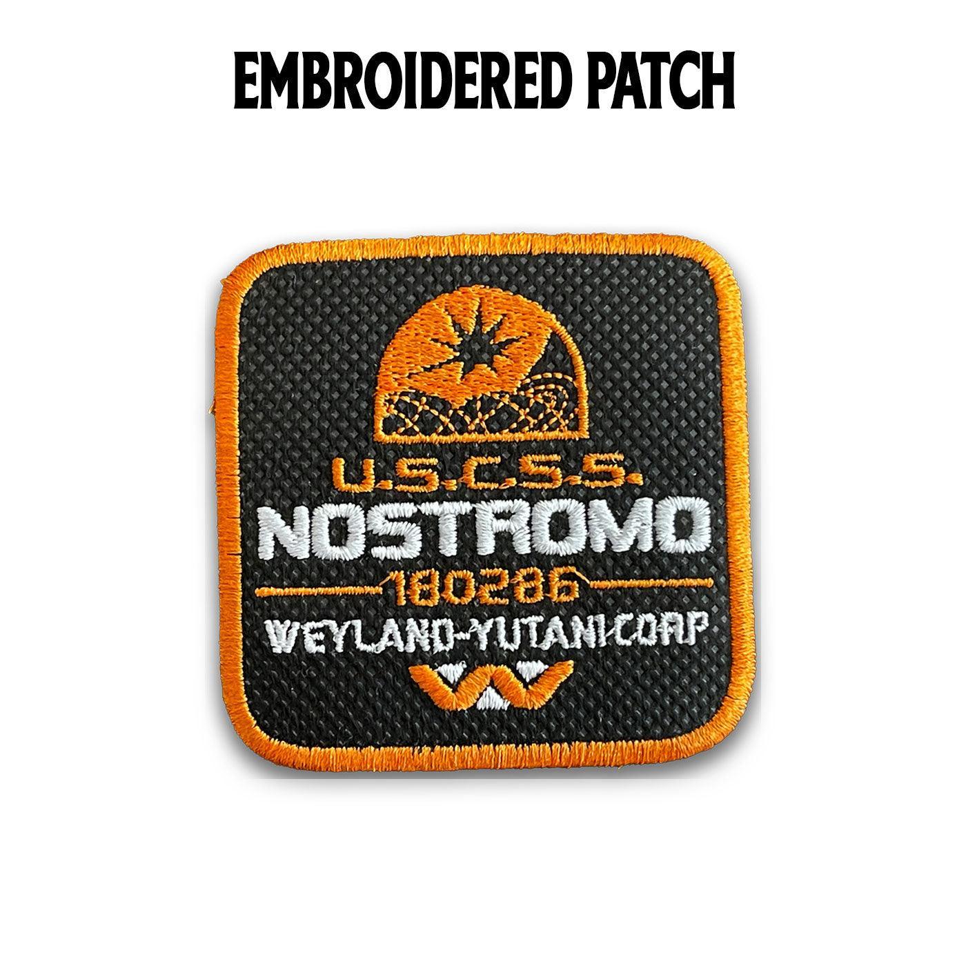 USCSS Nostromo Embroidered Velcro Patch for Forge Bros Caps - Forge Bros