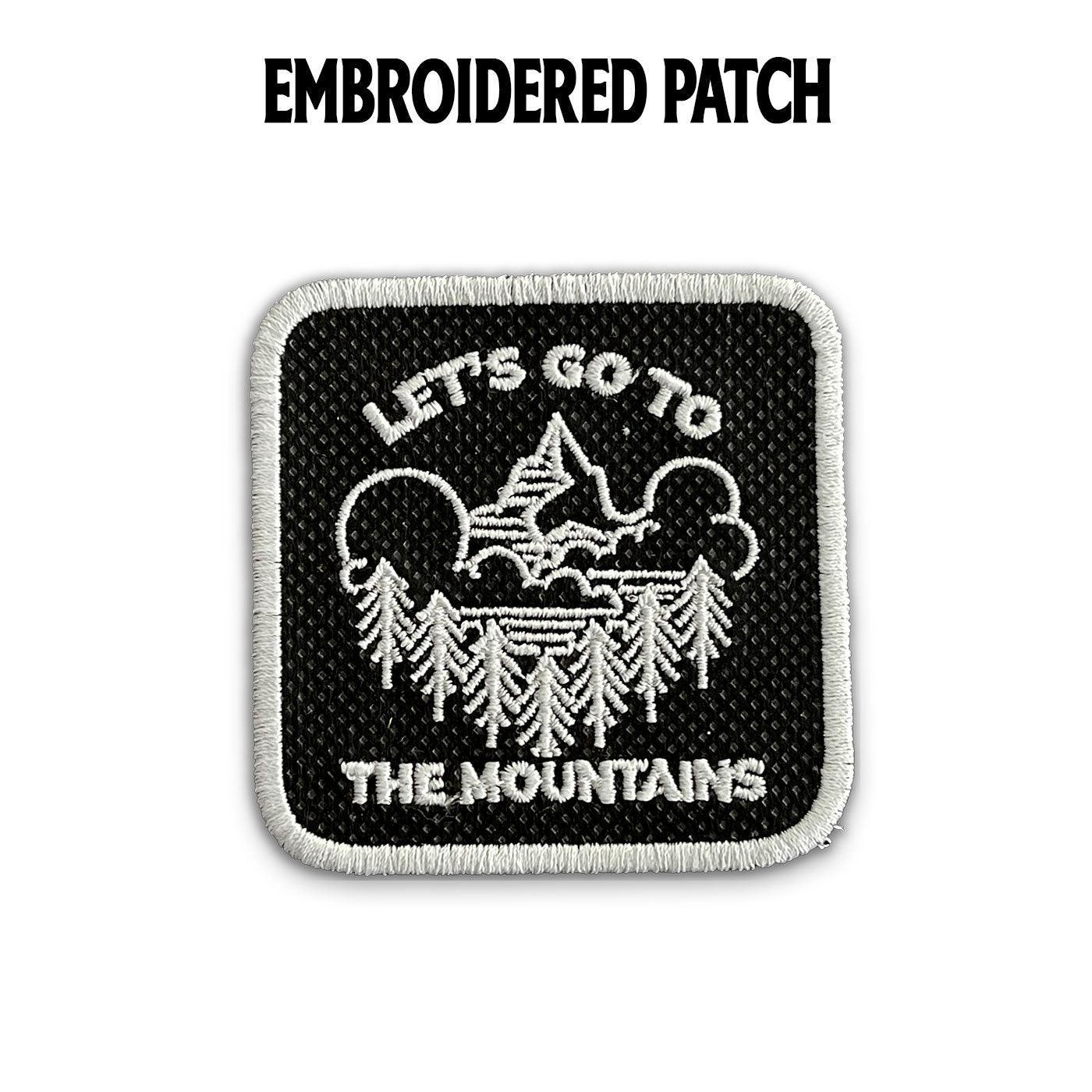 Mountains Outdoor Embroidered Velcro Patch for Forge Bros Caps - Forge Bros