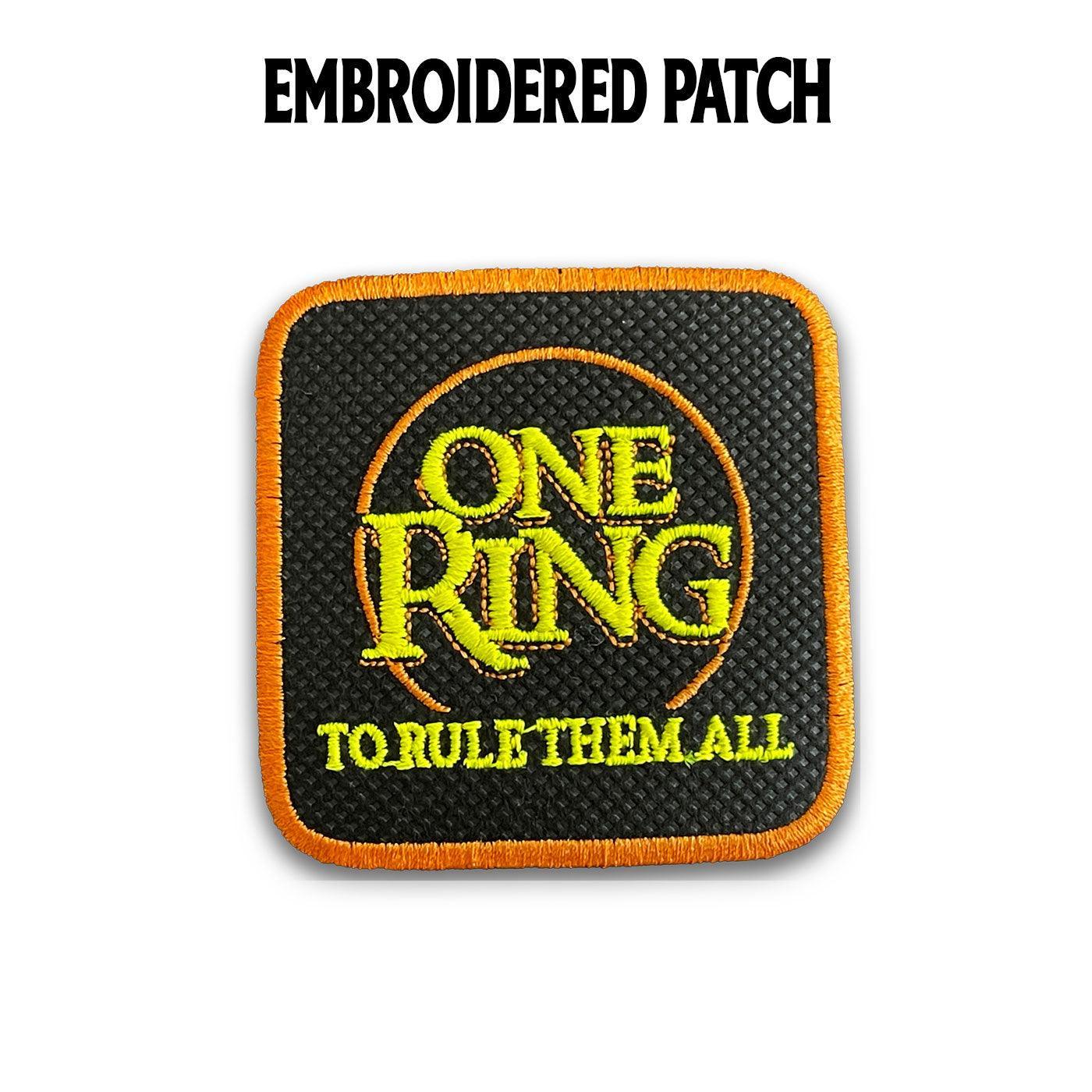 One Ring Embroidered Velcro Patch for Forge Bros Caps - Forge Bros